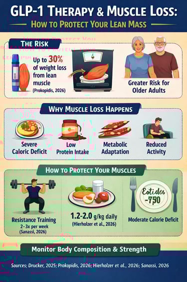 Avoid Muscle Loss on GLP-1 Therapy: Proven Protein & Exercise Strategies