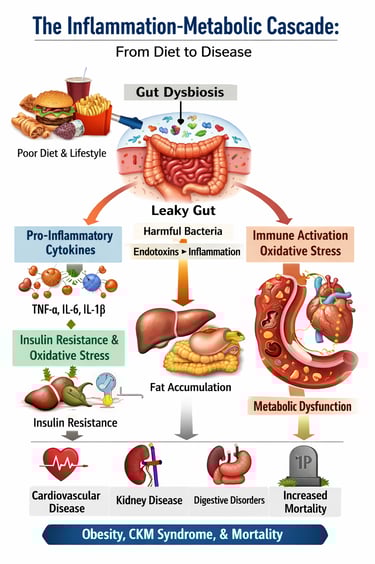 Why You Can't Lose Weight: The Chronic Inflammation & Metabolic Vicious Cycle