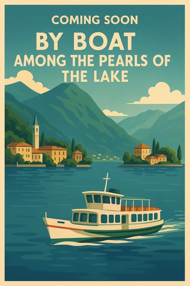 Traveler exploring Lake Como itineraries with villas, villages, and boat tours