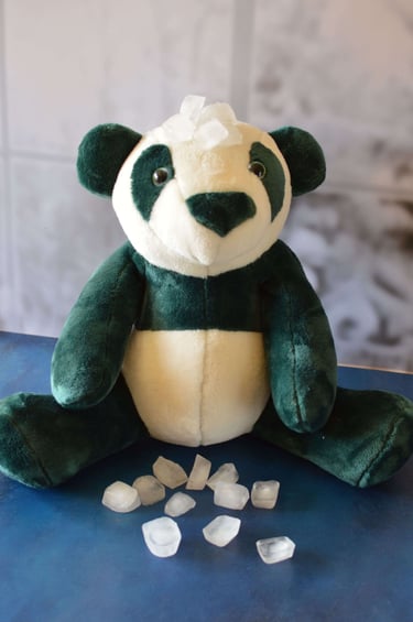 Peluche au congelateur