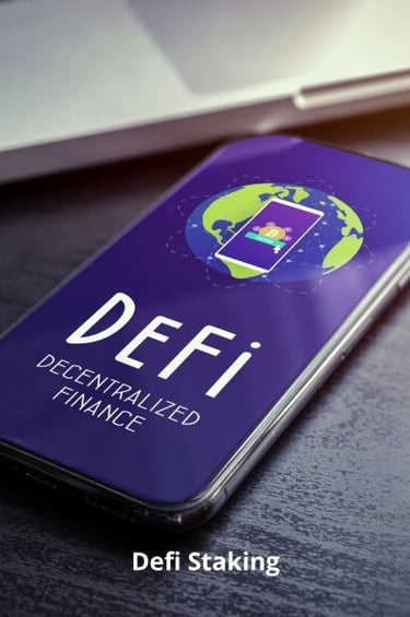 Defi Decentralized Finance