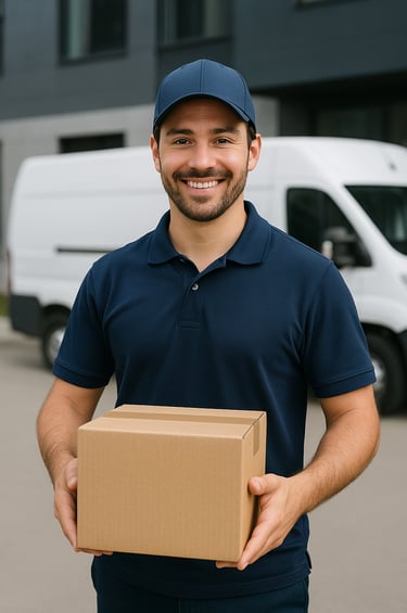 Transporte de encomiendas y paquetes con seguimiento en tiempo real