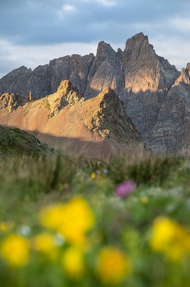 Magnifique paysage dans le massif des Cerces