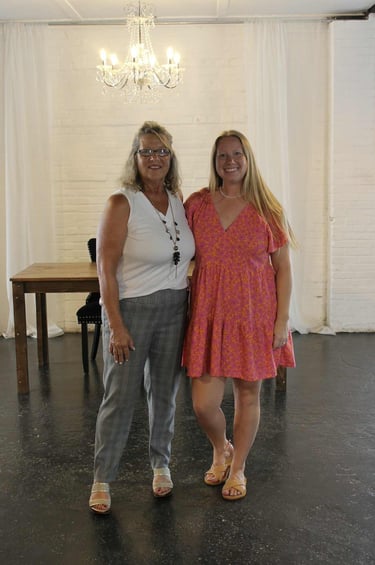 Vickie and Brooke are your mother-daughter duo at The Gathering Station in Thomasville, PA