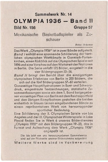 Sammelwerk Nr. 14 Olympia 1936 Band 2