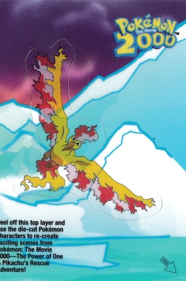 Stickers 5 of 10 Topps Pokémon The Movie 2000 front