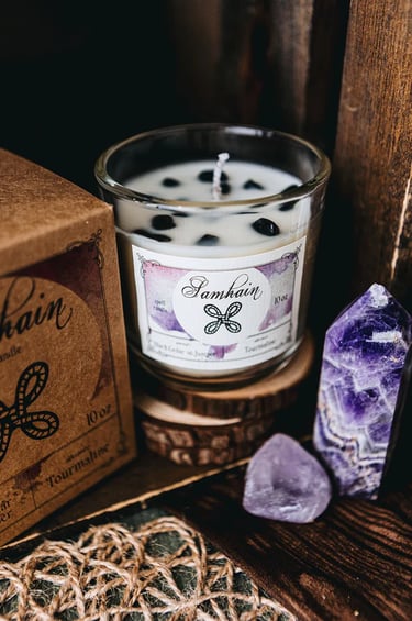 Samhain: Tourmaline & Black Cedar, Juniper