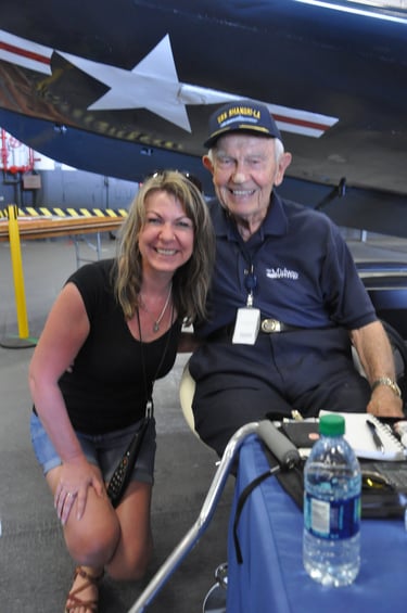 The USS Midway, a retired aircraft carrier, San Diego, California