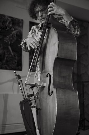 khalouben duo contrebasse acoustique pizz