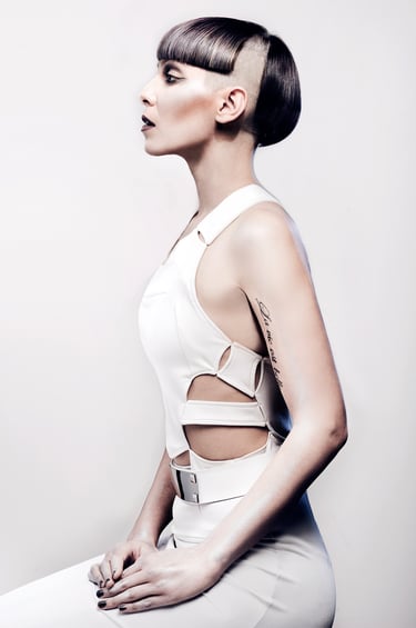 Photo d’une séance de photographie professionnelle en studio