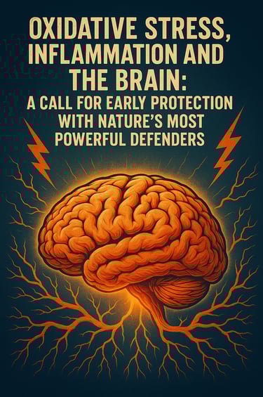 Protect the brain with powerful antioxidants annatto tocotrienol and geranylgeraniol