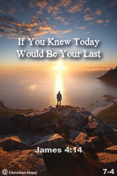 What If You Died Tomorrow