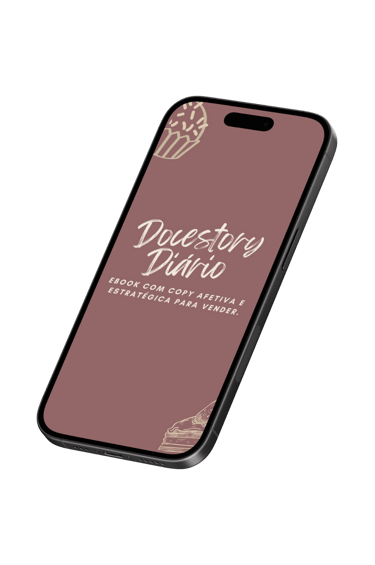 Docestory Diário – stories prontos para confeiteiras venderem todos os dias