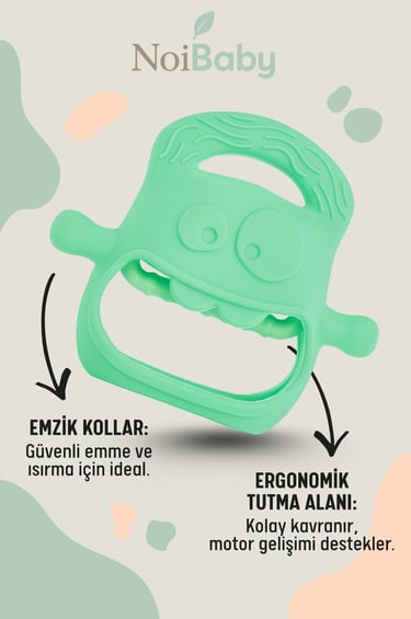 e-ticaret bebek diş kaşıyıcı ürün çekimi ve tasarımı