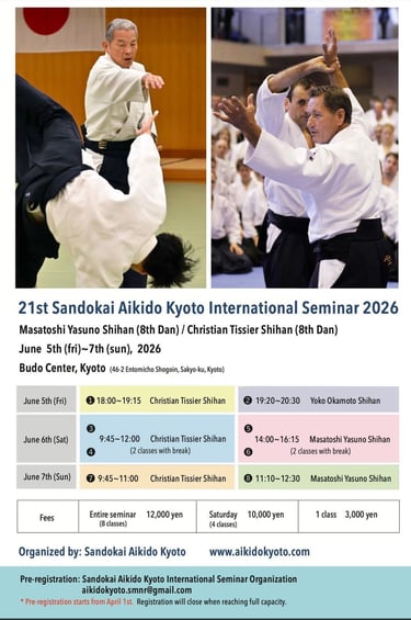 stage d'Aïkido Mérignac Matsukazé