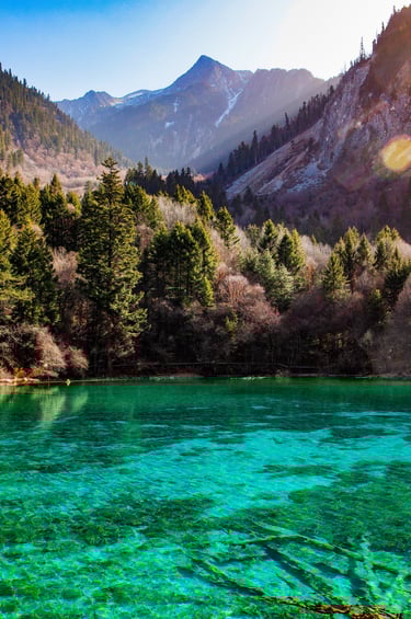Five Flower Lake, Jiuzhaigou