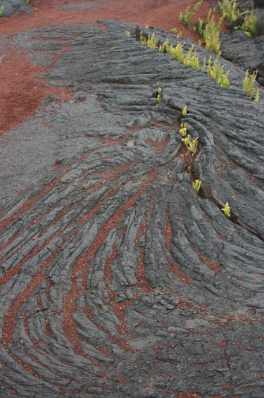 Lava Flows, Hilo, Hawaii