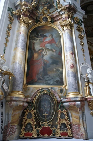 Johannes-Altar St. Margaretha