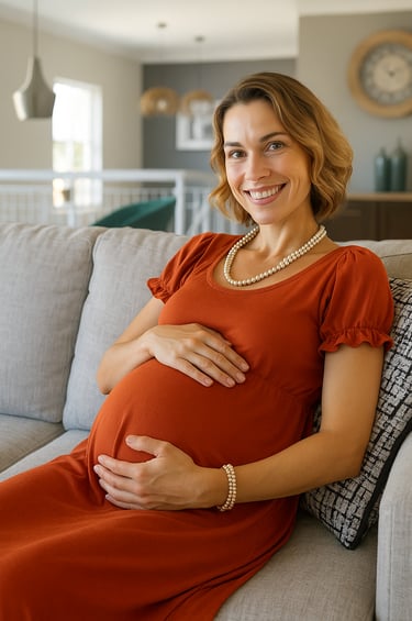 maternité 35+, première maman après 35 ans, grossesse tardive premier bébé, guide maternité haut de