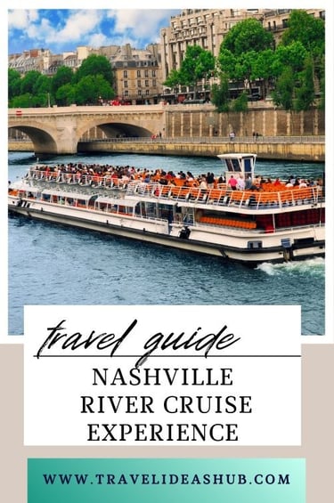 a river cruise boat with a caption of a river cruise