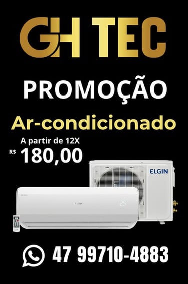 promocao ar condicionado split
