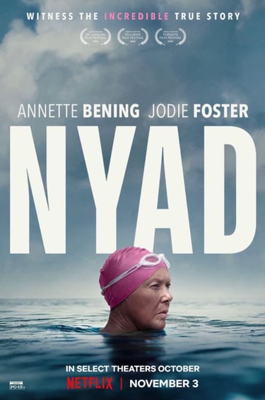 Netflix Nyad Movie Poster