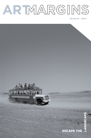 cover of special issue about landscape edited by esanu