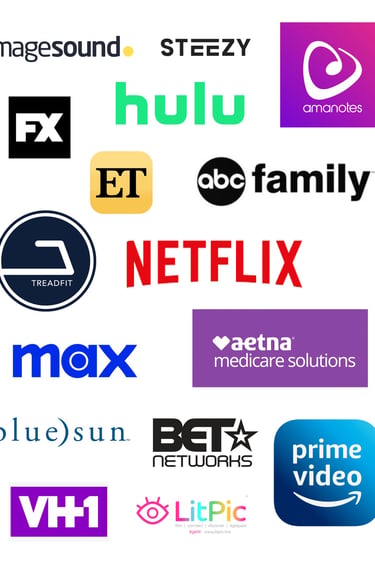Nova Mariee placements with different brands and networks. Music licensing film Tv and ads