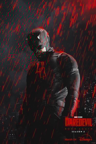 Daredevil Born Again Poster