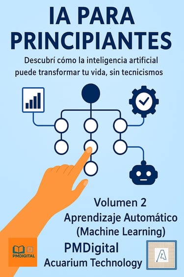 Portada tapa Volumen 2 - Aprendisaje Automatico MACHINE LEARNING