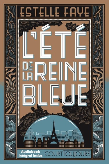 Première de couverture du roman L'été de la reine bleue d'Estelle Faye