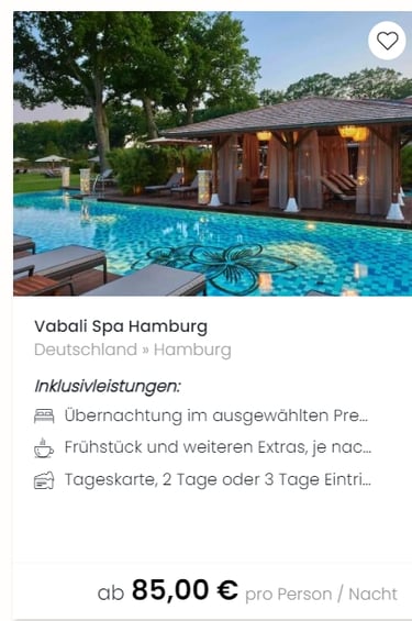 Travelcircus Deal Vabali SPA Hamburg 