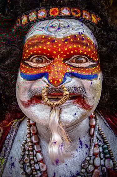 Jaipur - Holi Lord Vishnu
