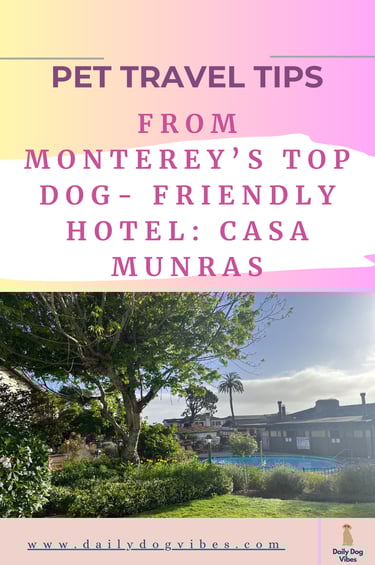 casa munras dog friendly monterey ca