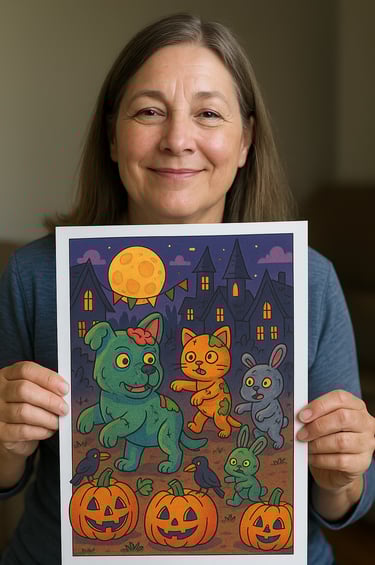 Cozy Content Creator Homepage Image