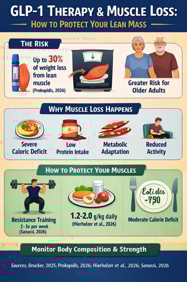 Avoid Muscle Loss on GLP-1 Therapy: Proven Protein & Exercise Strategies