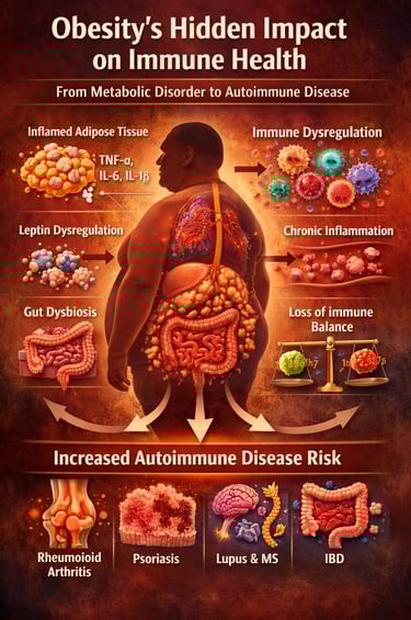 Weight Loss as Immunotherapy: Can Reducing Obesity Reverse Chronic Inflammation and Autoimmune Risk?