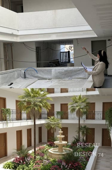 amenagement intérieur résidence neuve Annecy