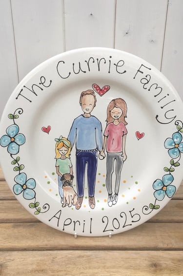 Anniversary Gift Plate