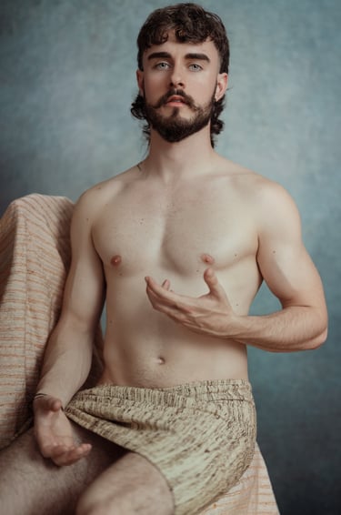 Séance photo boudoir homme à Delémont 