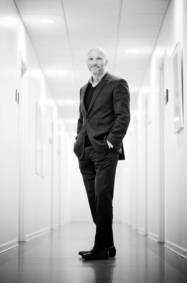 Portrait au naturel d'un dirigeant d'entreprise sur Dijon