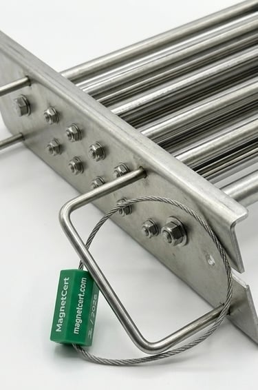 Green Food Grade Testing Service Tag - Pass