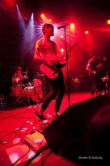 We Are Scientists spielen eine Show im Lido.