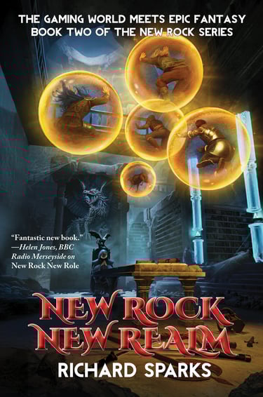 Book cover: New Rock, New Realm by Richard Sparks