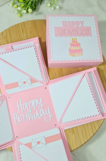 Birthday Explosion Box Ideas