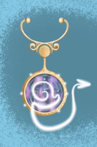 Souloscope from Beyond the Blue Forest – magical illustration tool for exploring memories and emotio