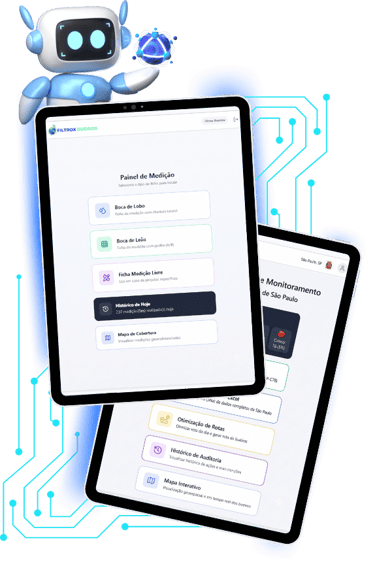APP ISENSE GESTÃO E MONITORAMENTO FILTROX BUEIROS BUEIRO INTELIGENTE BUEIRO ECOLOGICO