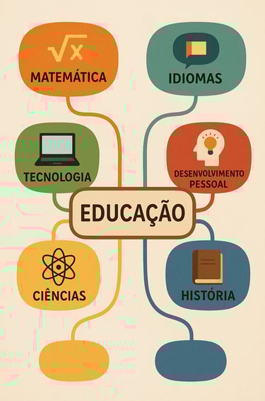 Infográfico-mapa-mental-colorido-mostrando-diferentes-áreas-educacionais