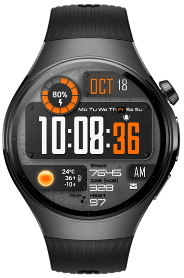 Huawei watch face JND, JND468
