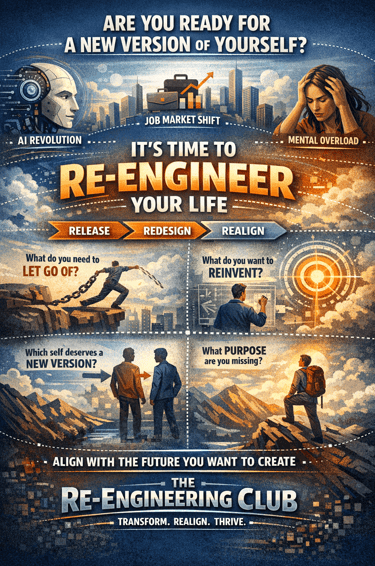 re-engineer your liife update your version